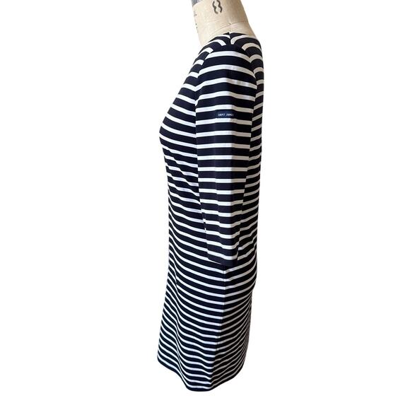 Saint James Nautical Stripe Dress Anti UV Stretch Fabric Size 6 - Picture 2 of 8